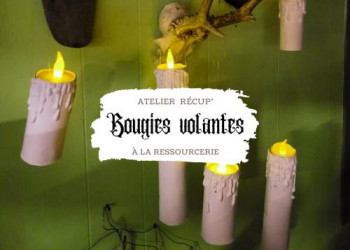 Atelier rcup : Bougies volantes