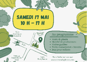 Portes ouvertes - ventes de plants aux Serres du Phnix
