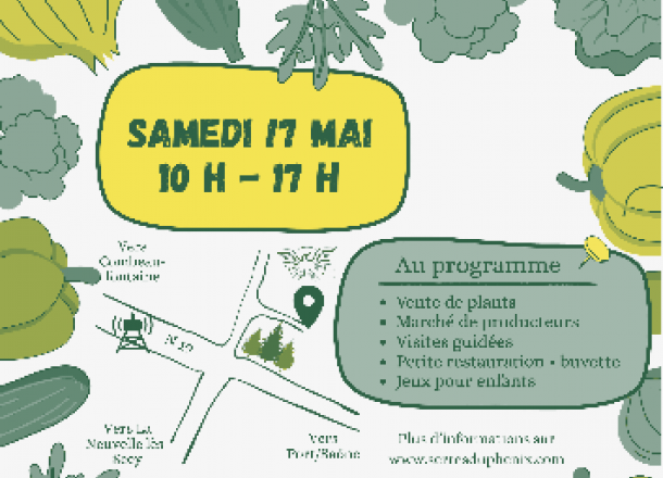 Portes ouvertes - ventes de plants aux Serres du Phnix