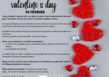 Saint-Valentin aux Jardins de l&#039;tang