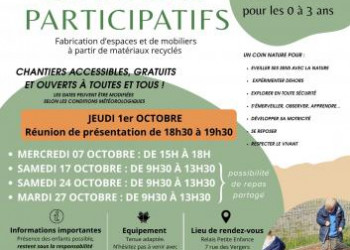 Chantiers participatifs - Fabrication coin nature