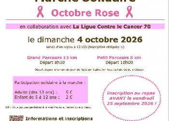 Octobre Rose - Marche solidaire