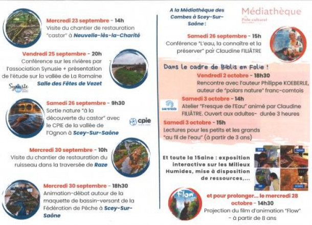 Quinzaine de l'Environnement des Combes