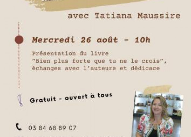 Rencontre et d�dicace