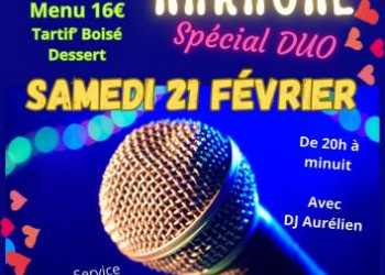 Repas Karaoké Spécial DUO