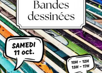 Vente de BD  la ressourcerie