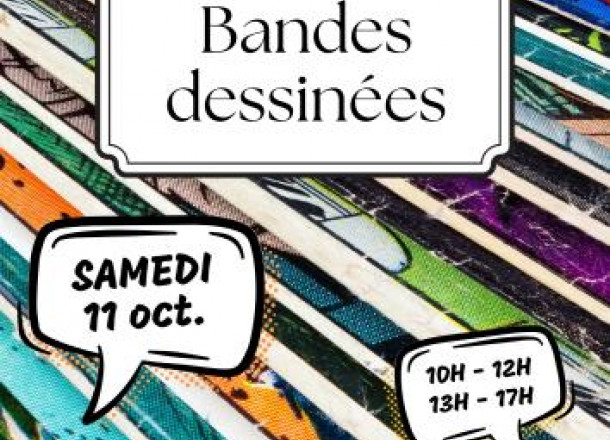 Vente de BD  la ressourcerie