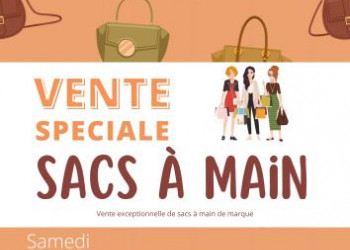 Vente de sacs  main  la ressourcerie