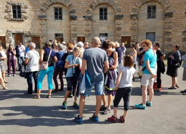 Visite commente des forges de Baignes